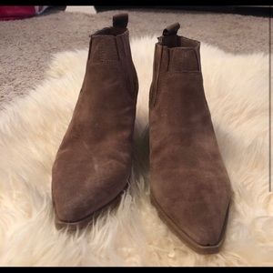 Franco Sarto suede boots